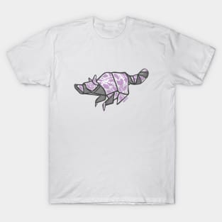 Origami Raccoon T-Shirt